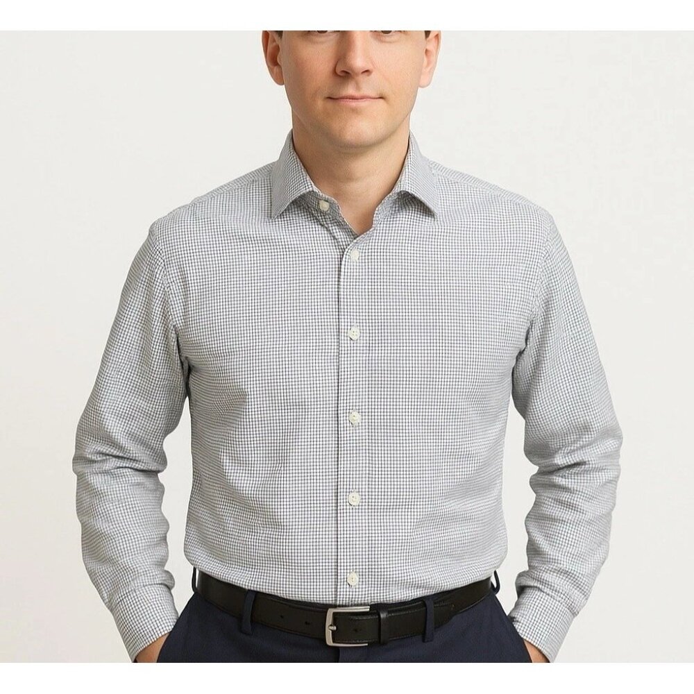 Brooks Brothers 1818 Men’s 17.5-34/35 Non-Iron Button Down Dress Shirt